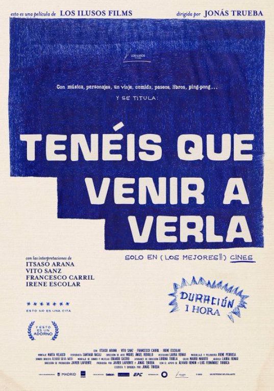 Crítica de "Tenéis que venir a verla", Jonás Trueba desafía al espectador para que regrese a las salas