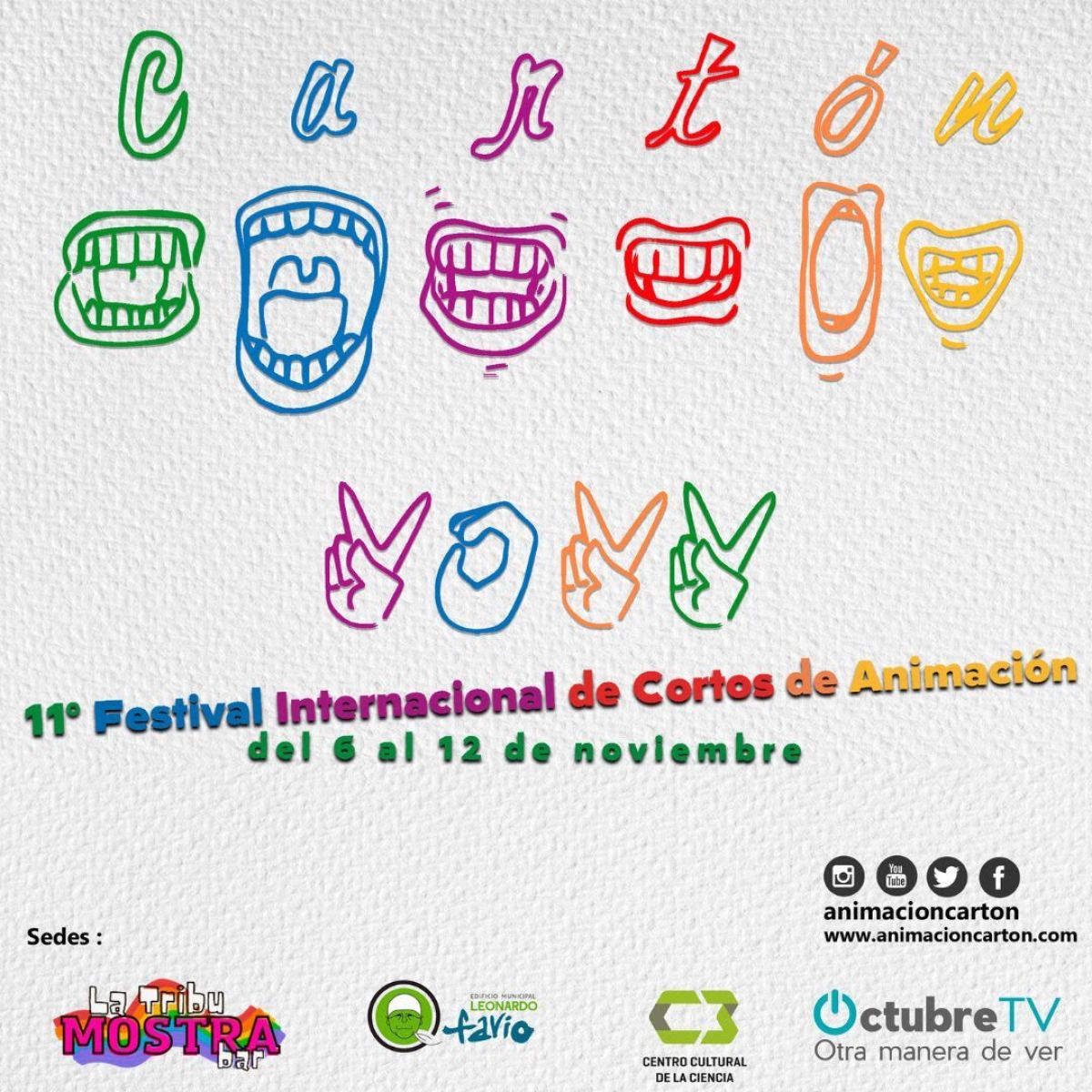 Todo lo que hay que saber de la 11 edición del Festival CARTÓN de cortos de animación