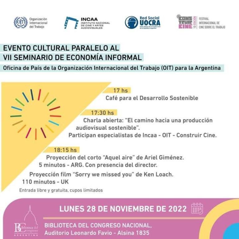 Construir Cine presentará “Sorry We Missed You” de Ken Loach en la Biblioteca del Congreso Nacional