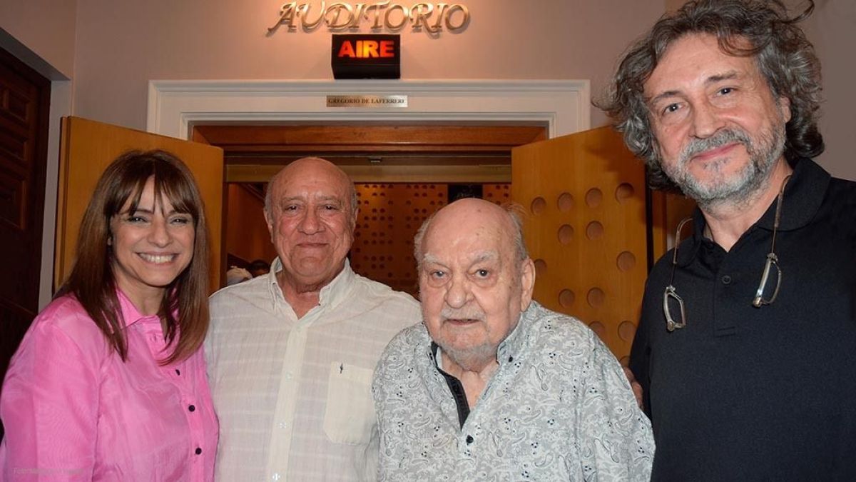 En el Día Nacional del Teatro, “Tito” Cossa fue homenajeado por Argentores
