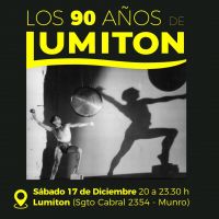Lumiton celebran su 90 aniversario