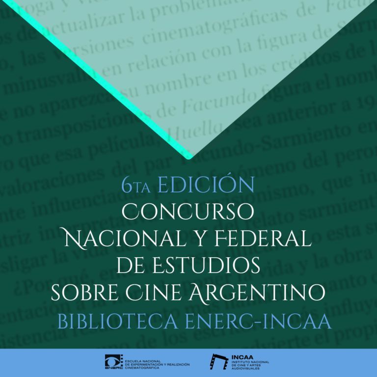Abre el 6° Concurso Nacional y Federal de Estudios Sobre Cine – Biblioteca ENERC-INCAA