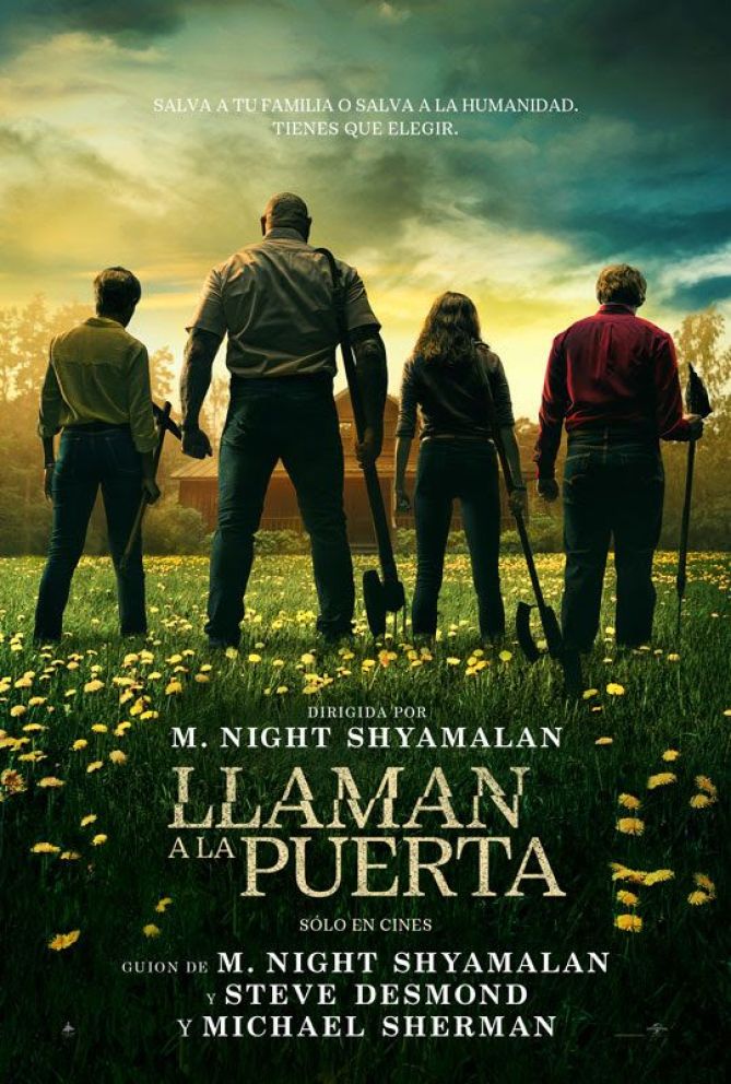 Crítica de “Llaman a la puerta”, M. Night Shyamalan y el fin de los tiempos con Dave Bautista