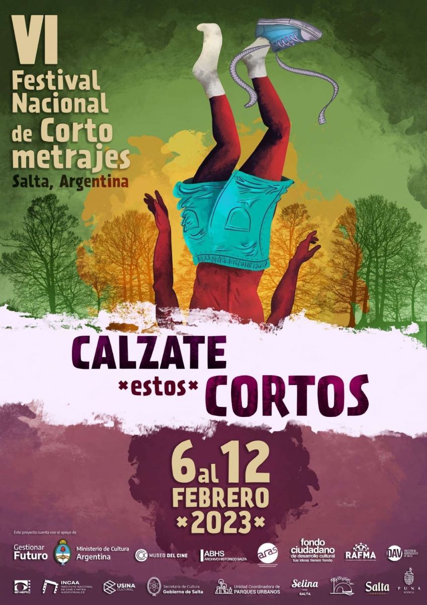 Toda la programación del 6 Festival Nacional de Cortometrajes “Calzate estos Cortos”