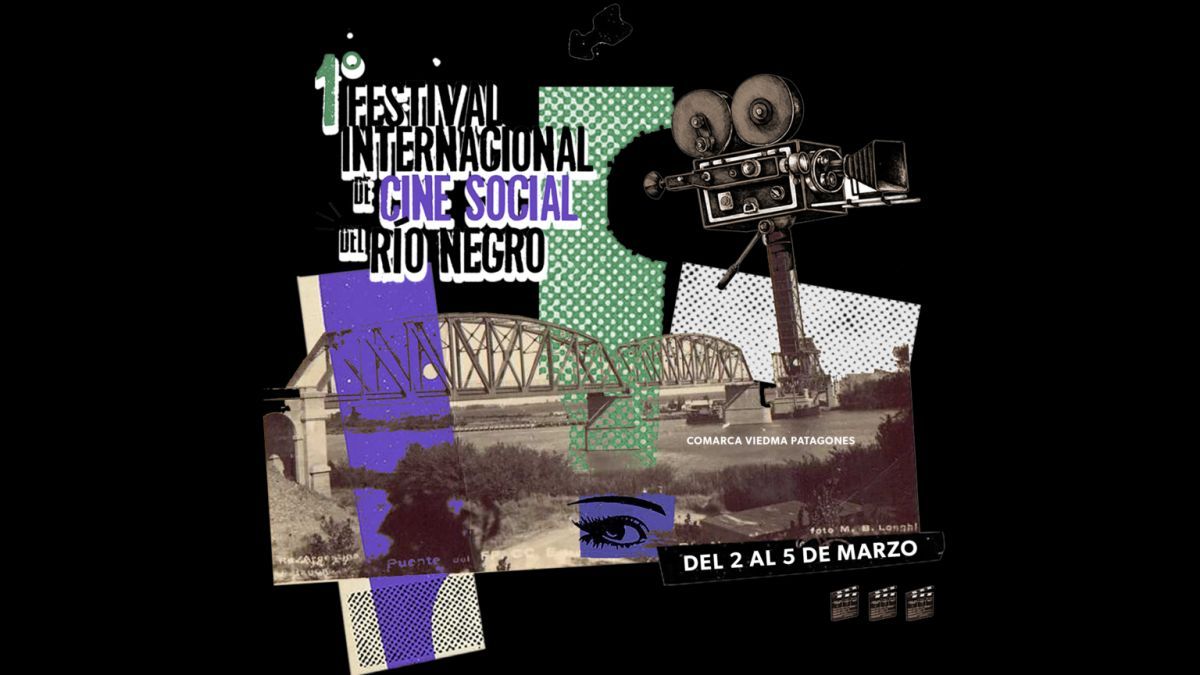 Comienza el 1° Festival internacional de cine social del Río Negro