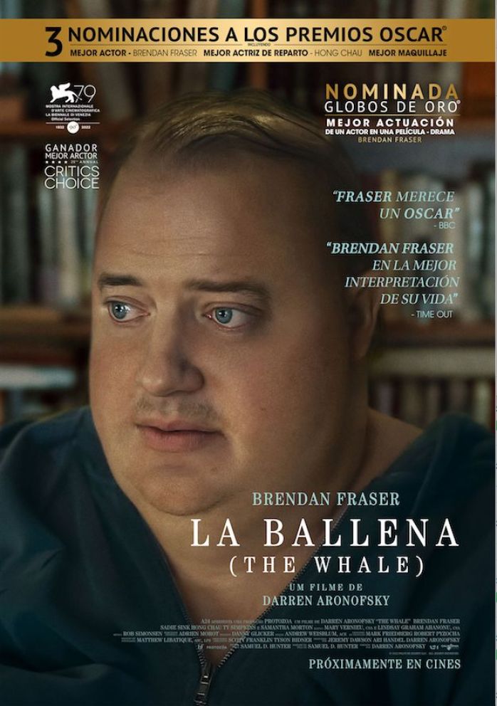 Crítica de "La ballena": Darren Aronofsky marca el regreso al estrellato de Brendan Fraser