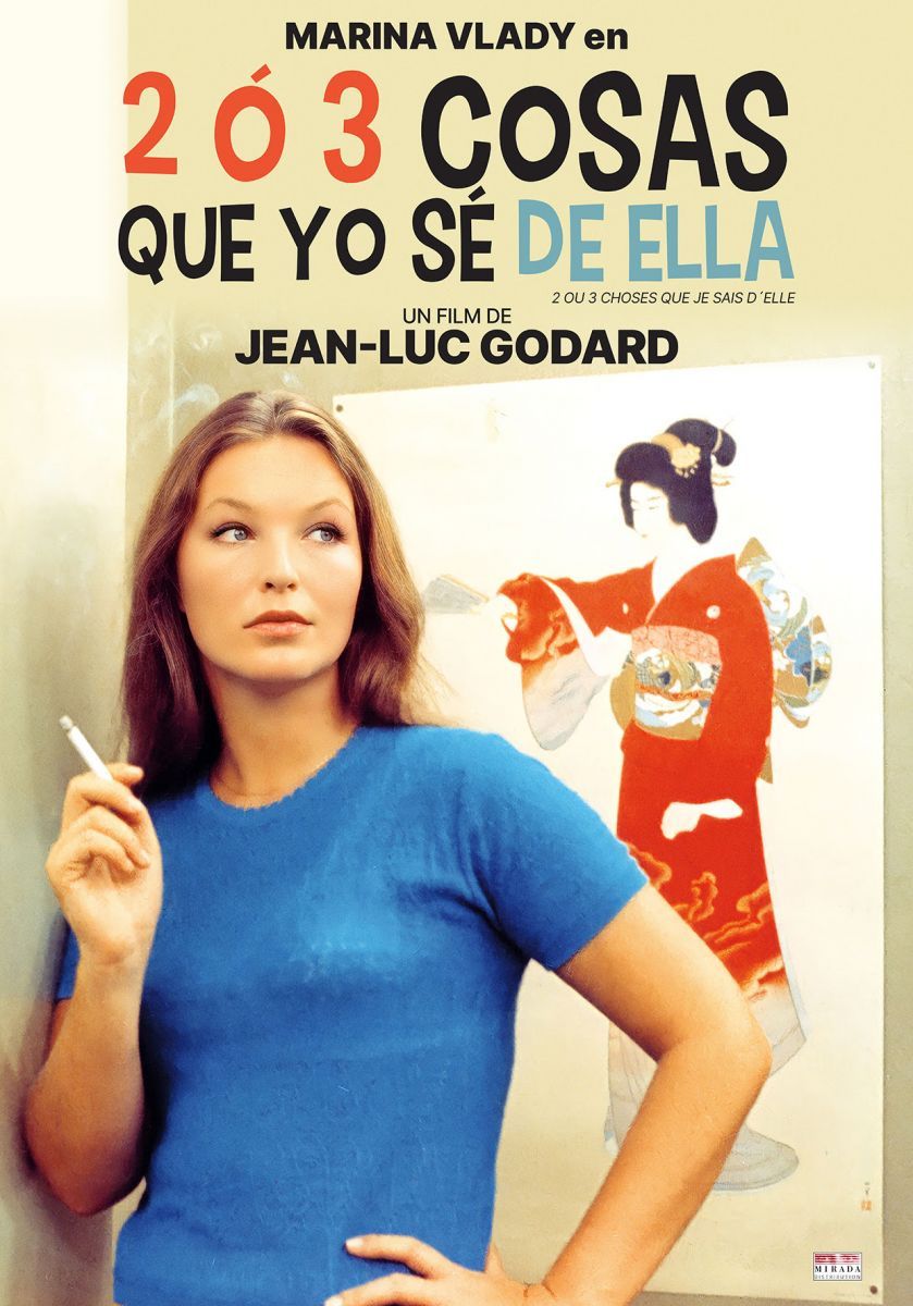"2 o 3 cosas que yo sé de ella", un clásico de Jean-Luc Godard en versión remasterizada