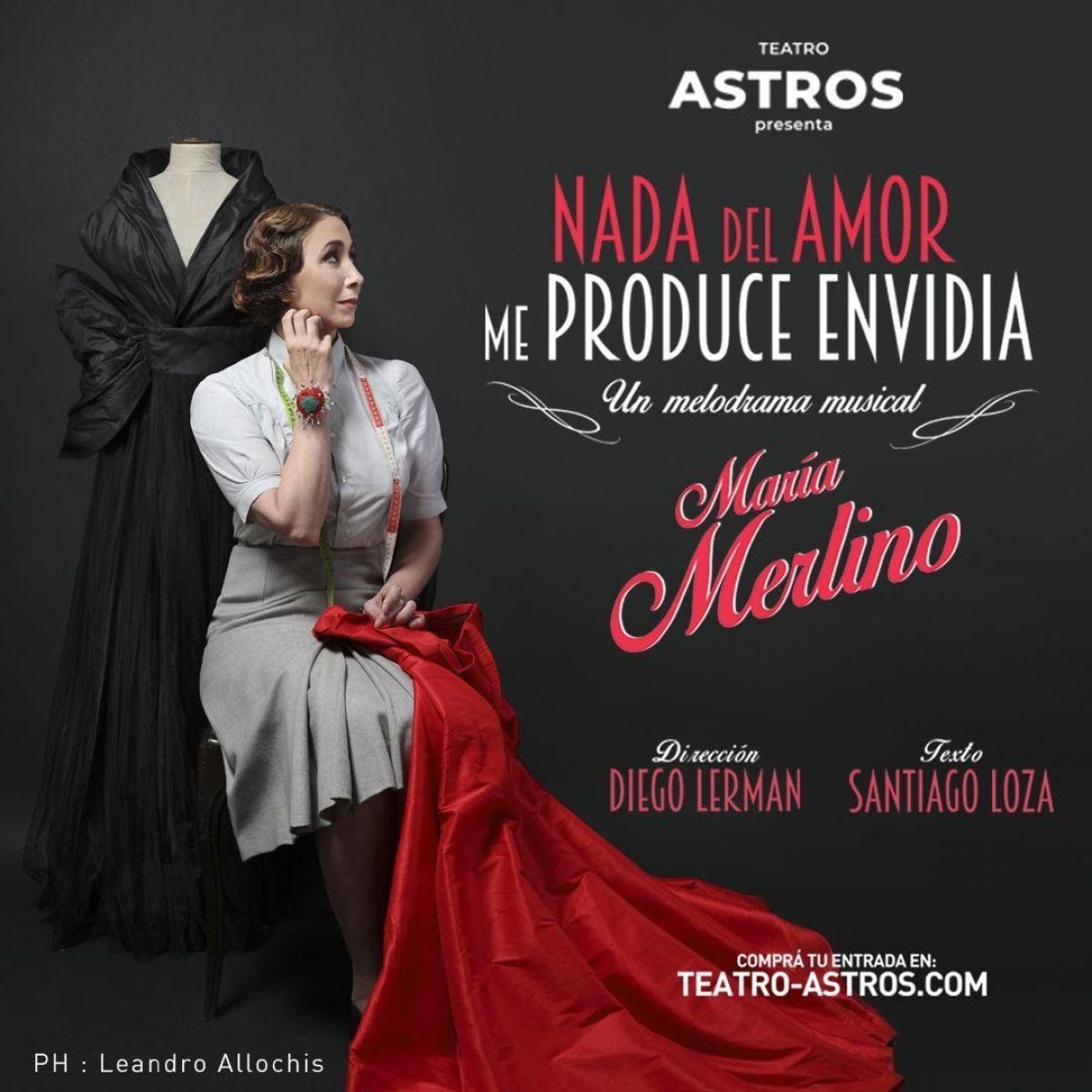 Crítica de "Nada del amor me produce envidia", Loza, Lerman y Merlino en un melodrama para aplaudir de pie