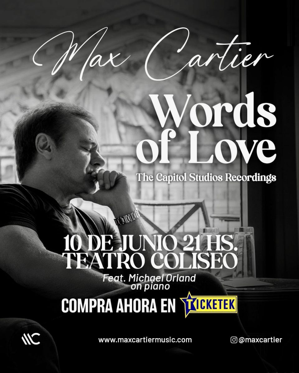 Max Cartier, el genio del jazz, llega a Argentina con un show audiovisual único 