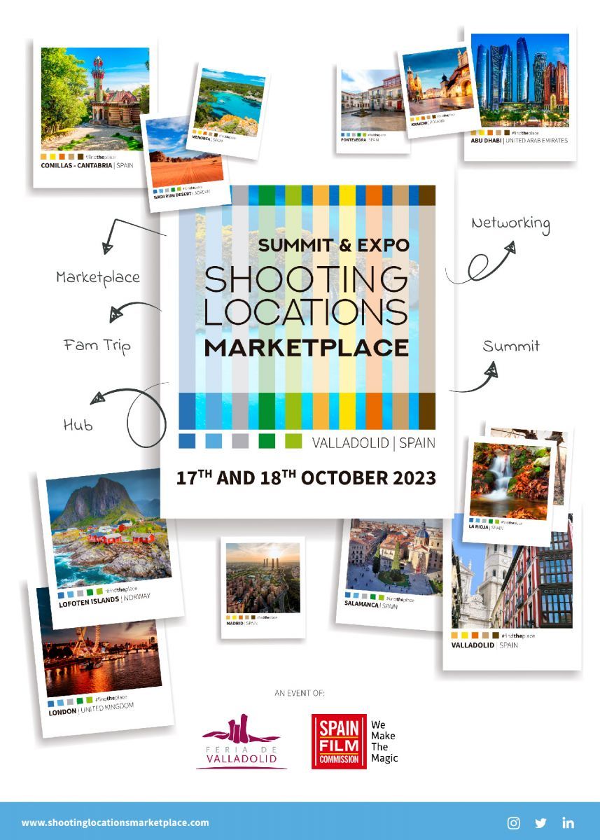 Tercera edición de Shooting Locations Marketplace, evento para localizadores y destinos de rodaje en Valladolid 