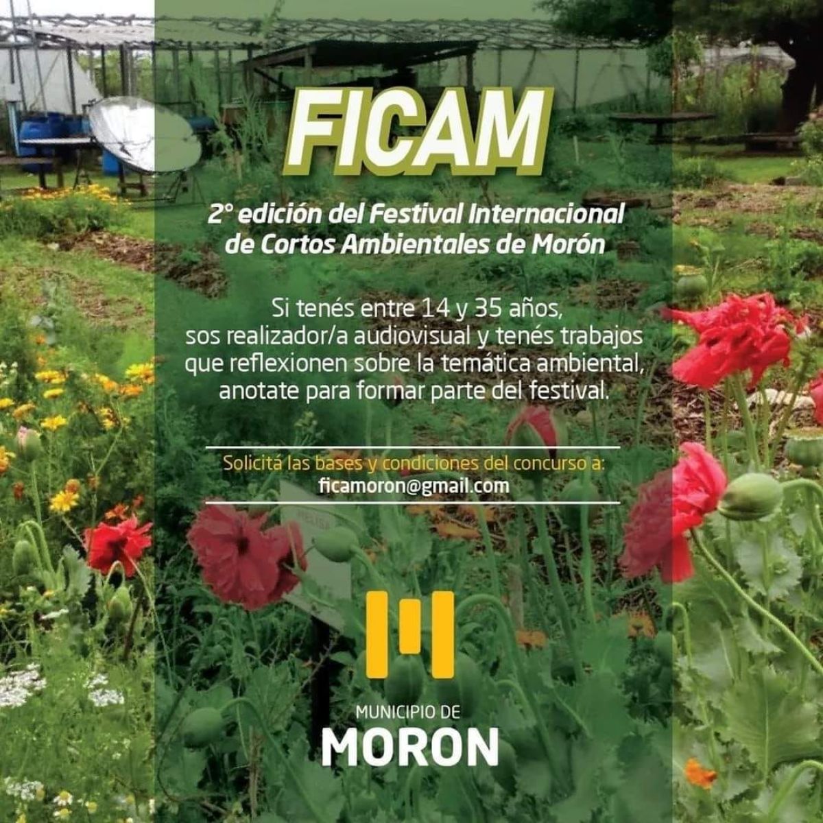 Convocatoria abierta para el 2º FICAM, Festival Internacional de Cine Ambiental de Morón